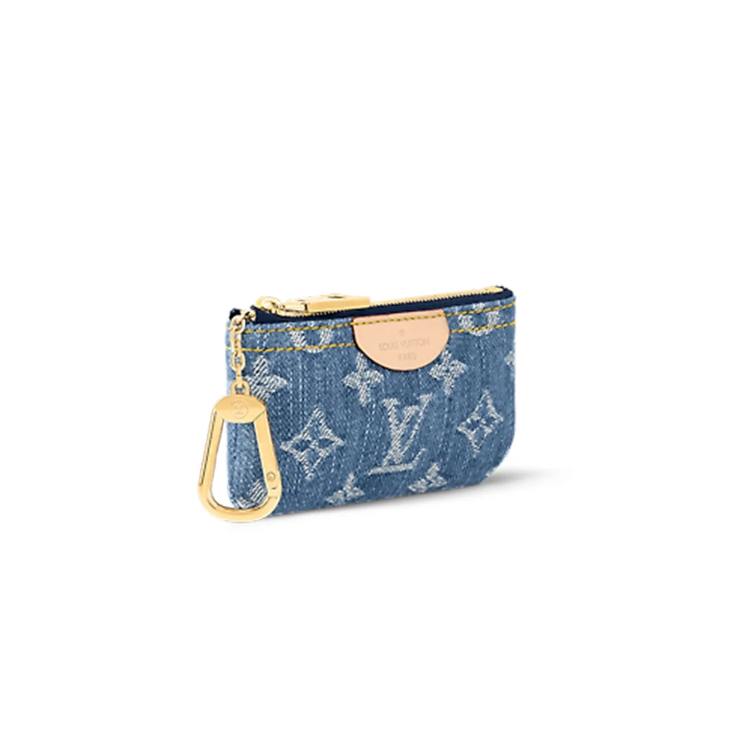 LOUIS VUITTON MASTER DENIM KEY POUCH M82961 (12*7*2cm)